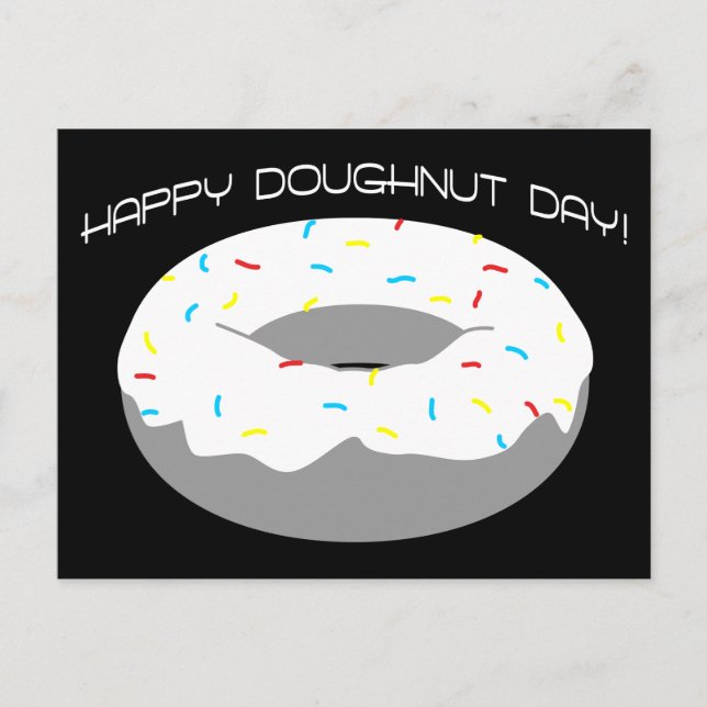 happy doughnut day postcard (Front)