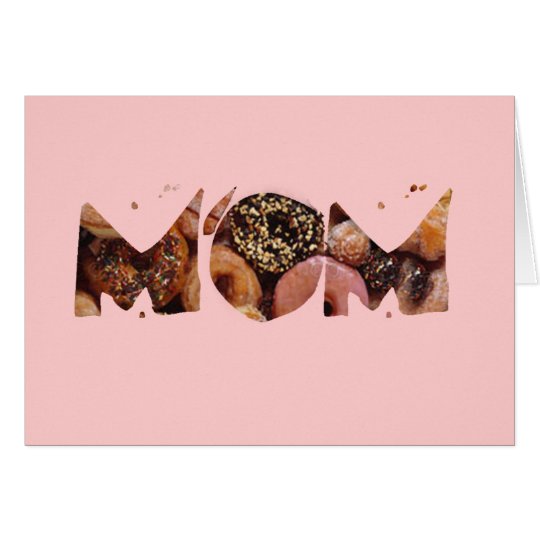 Happy Doughnuts MOM Card