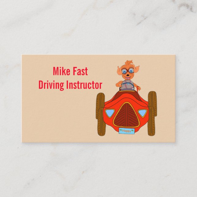 Happy Driving by The Happy Juul Company Business Card (Front)