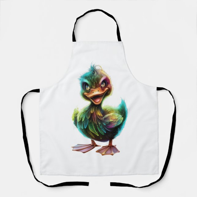 Happy duck. apron (Front)
