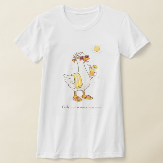 Happy Duck Mum T-Shirt (Laydown)