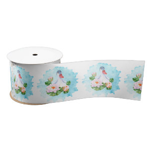 Happy Duck Satin Ribbon