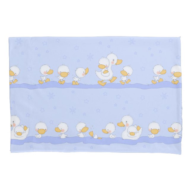 Happy Ducklings Pillowcase (Front)