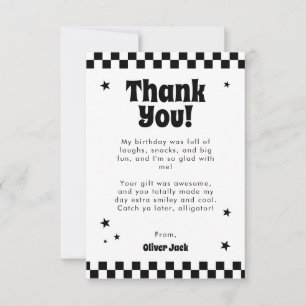 Happy Dude  Thank You Card