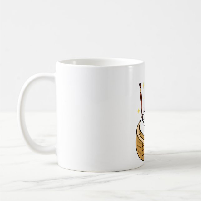 Happy Dumpling  Coffee Mug (Left)