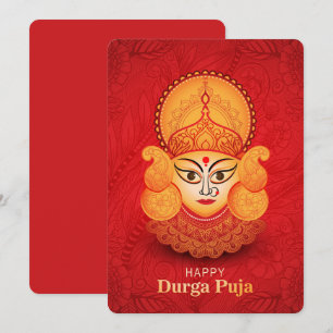 Happy Durga Puja Holiday Card