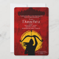 Happy Dussehra Celebration Invitation