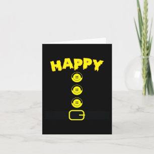 Happy Dwarf Halloween Costume Colour Matching Fami Card