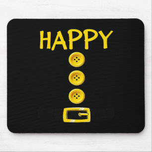 Happy Dwarf Halloween Costume Colour Matching Happ Mouse Mat
