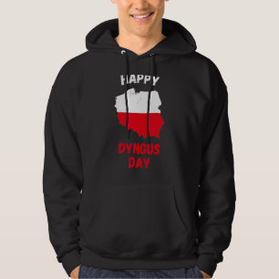 Happy Dyngus Day Polska Vintage Polish Flag Poland Hoodie