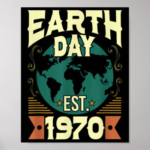 Happy Earth Day 2019 Arbor Kids Boys Girls Men Wom Poster