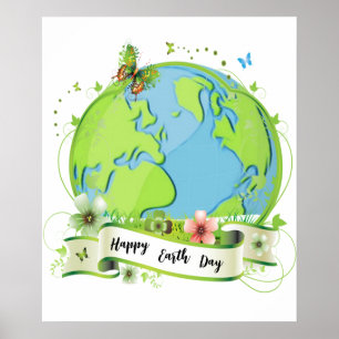 Happy Earth Day 2024 Poster
