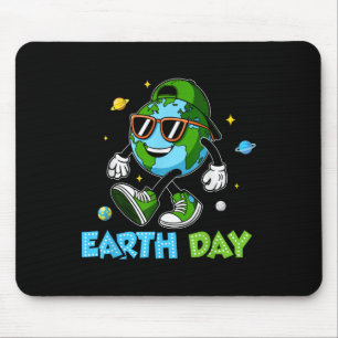 Happy Earth Day 2025 Funny Earth Day Toddler Kids Mouse Mat