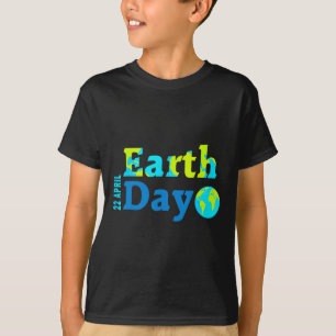 Happy Earth Day 2025 Gifts Earth Day Kids Boys  T-Shirt