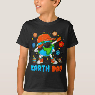 Happy Earth Day 2026 Earth Planet Dab Environment T-Shirt