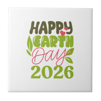 Happy Earth Day 2026 Tile
