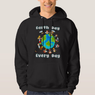 Happy Earth Day Children Around The World Earth Da Hoodie