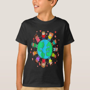 Happy Earth Day Children Around The World T-Shirt