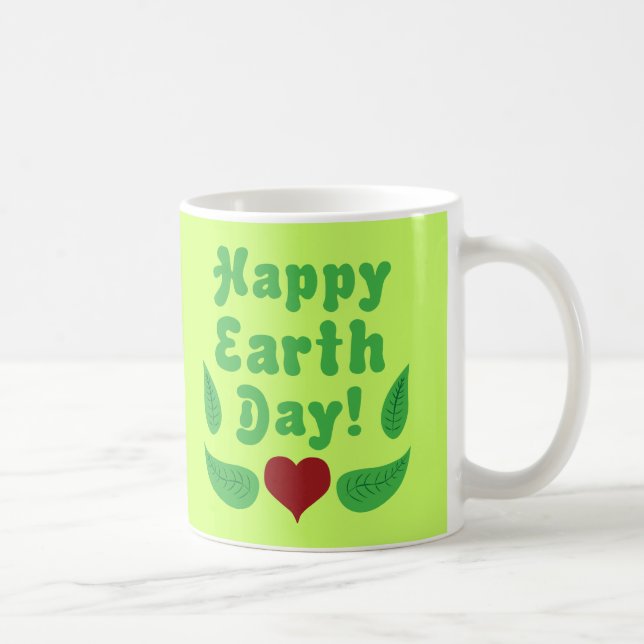 Happy Earth Day! Coffee Mug (Right)