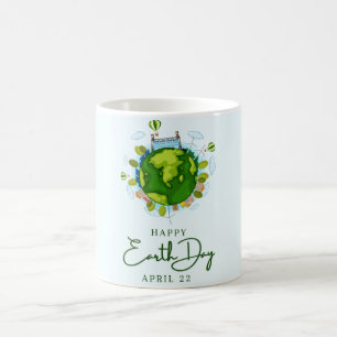 Happy Earth Day Coffee Mug