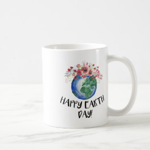 Happy Earth Day Earth Day Hippie Eco Change Gift  Coffee Mug