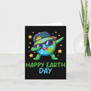 Happy Earth Day Funny Earth Day Kids Toddler Boys Card
