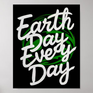 Happy Earth Day Funny Earth Day Kids Toddler Boys Poster