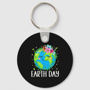 Happy Earth Day Key Ring