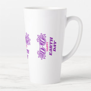 HAPPY EARTH DAY  LATTE MUG