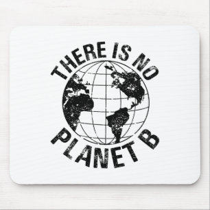 Happy Earth Day No Planet B Recycle Funny Science Mouse Mat