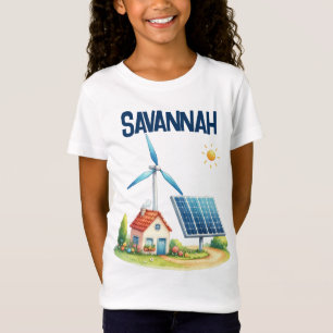Happy Earth Day Personalised Planet Earth T-Shirt