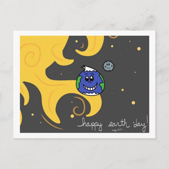 Happy Earth Day - Postcard (Front)