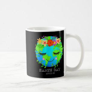 Happy Earth Day Shirt Cute Earth Day 2025 Earth Ap Coffee Mug