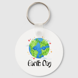 Happy Earth Day Shirt Cute Earth Day Men Women Kid Key Ring