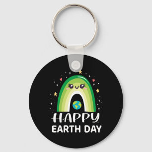 Happy Earth Day Shirt Cute World For Women Kids Yo Key Ring