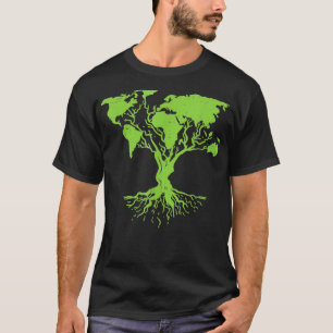 Happy Earth Day Tree Roots, Environment, Planet T-Shirt