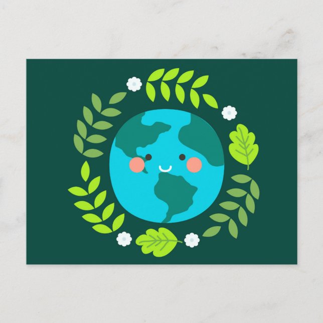 Happy Earth Postcard (Front)