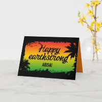 Happy Earthstrong Rasta Birthday Greeting