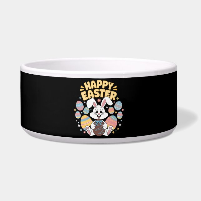 Happy Easter 2025  Eggs Bunny Cute Rabbit (Front)