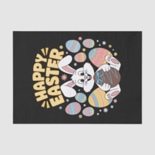 Happy Easter 2025 Eggs Bunny Cute Rabbit Tissue Paper