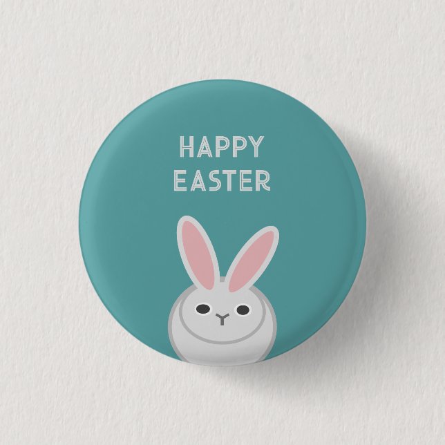 Happy Easter 3 Cm Round Badge (Front)