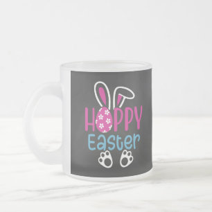 Happy Easter-54411 Frosted Glass Coffee Mug