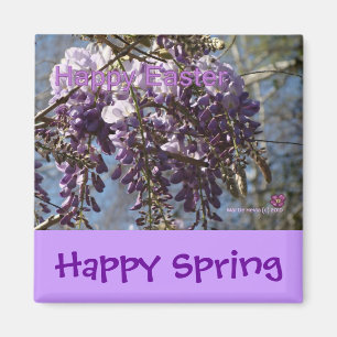 Happy Easter (5) - Magnet - Customise/Personalise