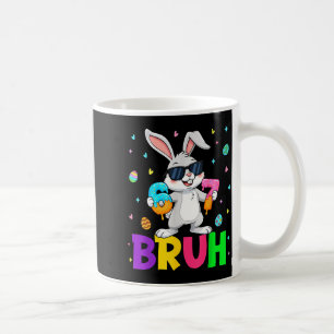 Happy Easter 67 Six Seven Bruh Meme Bunny Rabbit W Coffee Mug