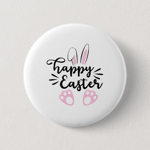 Happy Easter  6 Cm Round Badge