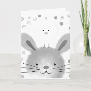 HAPPY ****EASTER**** AND HAPPY ***SPRING*** BUNNY HOLIDAY CARD