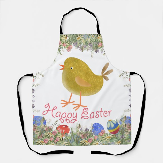 Happy Easter  Apron (Front)