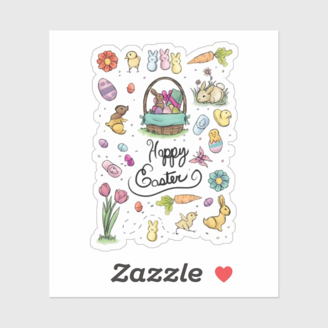 Happy Easter Art (Sheet)