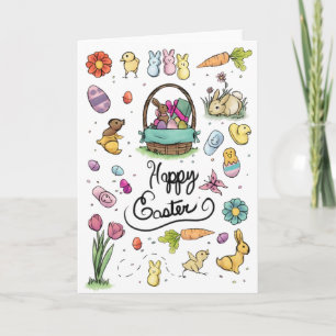 Happy Easter Art Card