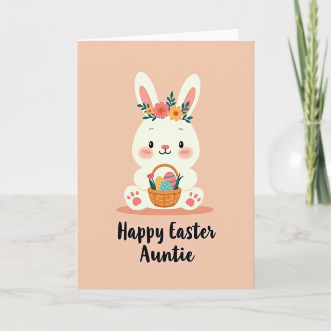 Happy Easter Aunt Card (Front)